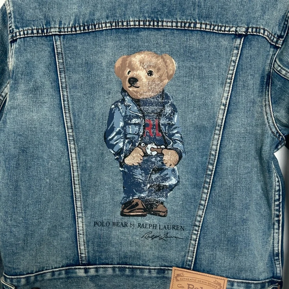 Ralph Lauren Vintage Blue Denim Jacket - Picture 8 of 16